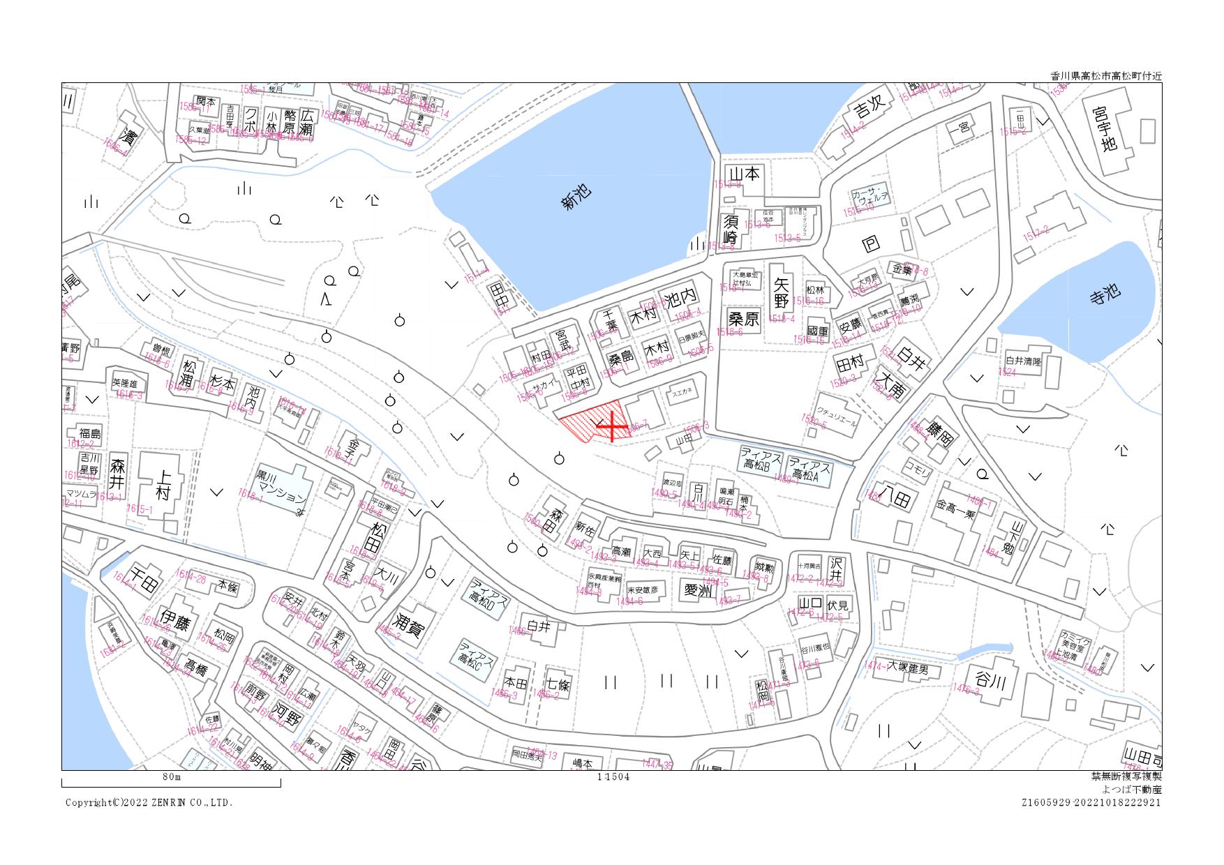高松町1505-2土地（200万円）情報公開しました