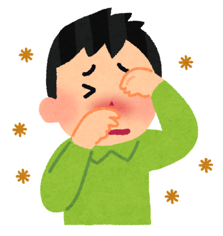 花粉症デビュー