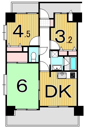 香西東町（ダイアパレスアクティブスクエア高松西）中古マンション情報公開しました。